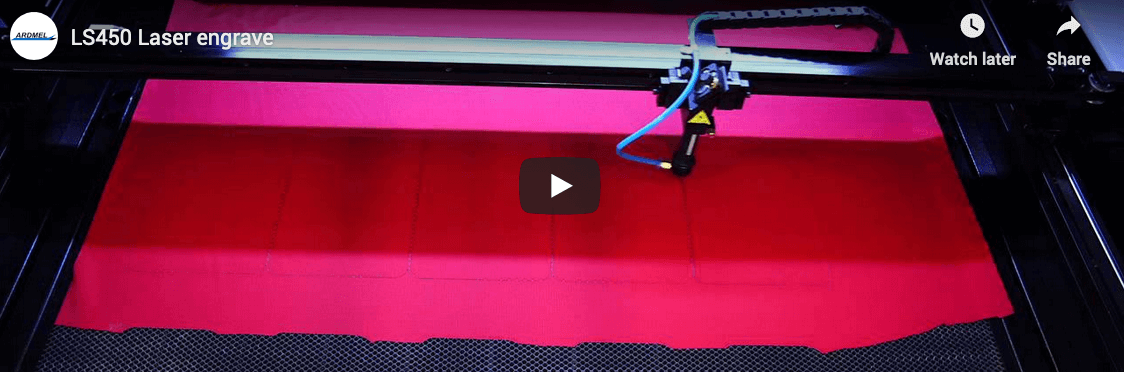 laser cutting machine video