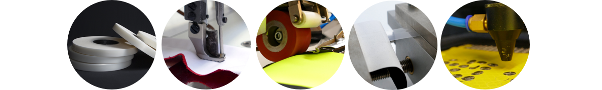 from garment clothing manufacturing machines to seam sealing tapes & adhesives